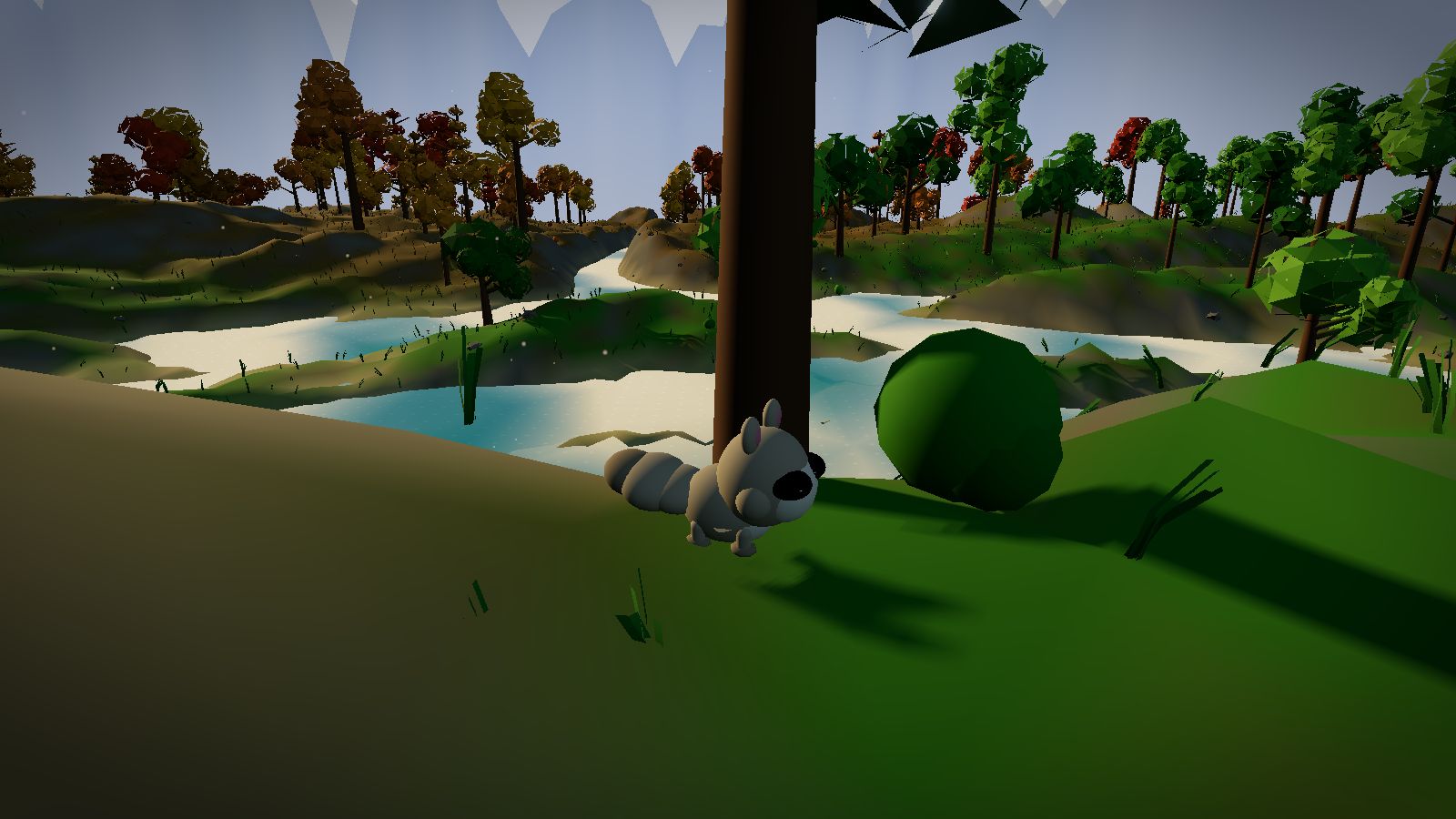 Glide — a tiny flying squirrel in a sunlit forest
